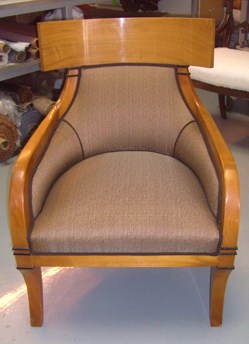 Custom Reupholstered chairs chair